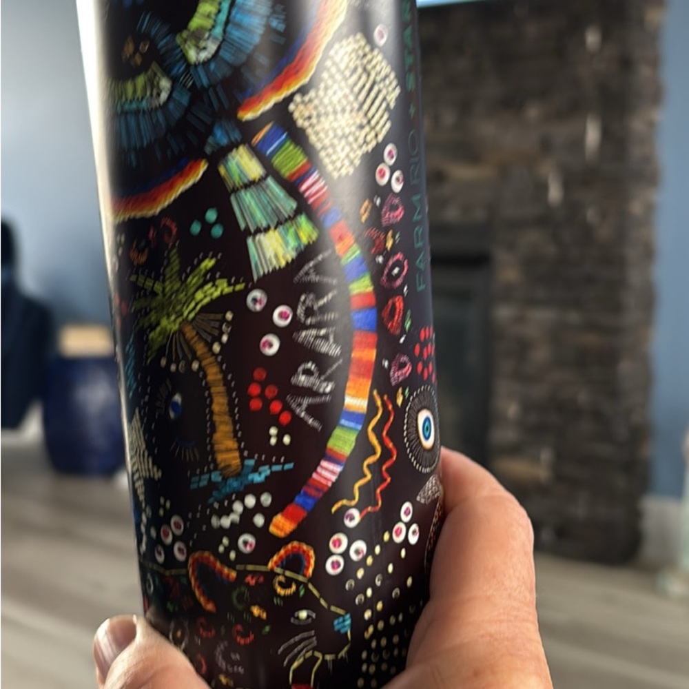 Starbucks Colorful Patterned Tumbler - Picture 1 of 4